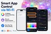 ABREAL Girlanda LED 24m RGBW wodoszczelna IP67 sterowanie Podgląd zdjęcia produktu 7