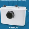 AREBOS Hebeanlage Schmutzwasserpumpe Sonstige Produktbild-Vorschau 4