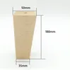A single wooden furniture leg with dimensions indicated by measurement lines and text. Produktbild-Vorschau
