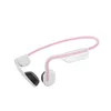 A pair of pink and white Shokz OpenMove wireless sport headphones against a white background. Produktbild-Vorschau