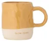 Bloomingville Tasse NEO jaune SLOW DOWN Tasse à café Tasse Voir les images du produit 1