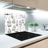Glas Herdabdeckplatte 60x52 cm Spritzschutz Produktbild-Vorschau 3