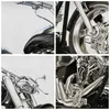 Bild auf Leinwand - Leinwandbild - Motorrad Motor Produktbild-Vorschau 8