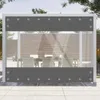 Bâche transparente avec œillets Etanche à l'eau 420g/m² PVC Voir les images du produit 1