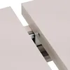 Homestyle4u Esstisch 160-200x80 cm ausziehbar Beige Grau Produktbild-Vorschau 13