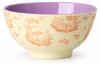Melamin Schüssel 500ml Ø15cm Creme Vanille Bowl mit Muster Produktbild-Vorschau 1
