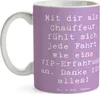 Mr. & Mrs. Panda Kaffeetasse Spruch VIP Chauffeur - Produktbild-Vorschau 3