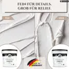 LM-Kreativ Strukturpaste grob 3,4 kg, Weiß – Texture Paste Produktbild-Vorschau 6