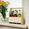 Creative Deco Flaschenträger Holz für 6 Bierflaschen - Produktbild-Vorschau 4