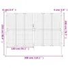 Design Möbel Gartentor Anthrazit 300x250 cm Stahl - 2024 Produktbild-Vorschau 6