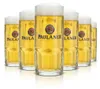 6x Paulaner Bierglas 0,5l Bierkrug Henkelgläser Humpen Produktbild-Vorschau 1