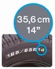 Goodyear Auto Radzierblenden Radkappen Radblenden „Memphis Produktbild-Vorschau 3
