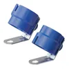 Anhänger Steckerhalter Anhängerstecker Halterung blau 7 und Produktbild-Vorschau 2