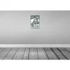 vianmo Blechschild 30x20 cm Biker Motorrad born to ride Produktbild-Vorschau 2