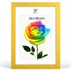 MG Design Bilderrahmen 24 x 30 cm - Fotorahmen mit Gelb Produktbild-Vorschau 1