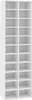 A tall, narrow white storage unit with 20 cubbies. Produktbild-Vorschau