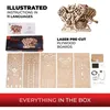 Puzzle 3D, Moteur V8, Ugears, bois, 776 pièces Voir les images du produit 6