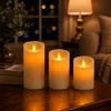 ISOISL LED Kerzen 3er Set, elektrische Kerzen flackernd, Ø Produktbild-Vorschau 10