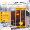 Artsauna Cube Fasssauna Fjora L für 6 Personen, mit 9kW Produktbild-Vorschau 5