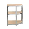 ROYSSON® Metallregal EasySHELF Eckregal 180x100x70 cm Produktbild-Vorschau 3