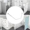 Barre de rideau de douche d'angle - forme en L - acier Voir les images du produit 6