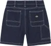 Dickies Denim Kurze Hose Blau 26 Damen Blau 26 Produktbild-Vorschau 4