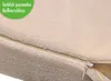 Fleece Winter Seitenschläferkissen Bezug in 40x145cm - Ecru Produktbild-Vorschau 2