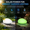 Solar Glasstein Lampe,Solarleuchten(2 Stk,Bunt)Solarlampen Produktbild-Vorschau 4