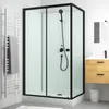 Cabine de douche rectangulaire 110x80x197 cm - Porte Voir les images du produit 2