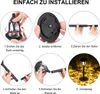 Collage of images showing the assembly steps for solar garden lights. Produktbild-Vorschau