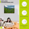ARTland Leinwandbild Kornblumenwiese Größe: 120x90 cm Produktbild-Vorschau 2
