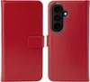 Selencia Echtleder Klapphülle Samsung Galaxy S26 - Rot Produktbild-Vorschau 1