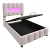 Flieks Hydraulisches Polsterbett 90x200cm mit Led, Produktbild-Vorschau 10