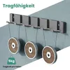 Mai & Mai Wandgarderobe Wandhaken aus Aluminium Garderobe Produktbild-Vorschau 3