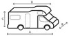 Brunner - COPERTURA PER CAMPER DESIGN 12M - Dimensioni: 700 Anteprima dell’immagine prodotto 5