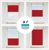 Estika Plissee ohne Bohren - 75x50 cm - Rot - Jalousien Produktbild-Vorschau 4