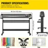 Rezací plotter na vinyl SucceBuy 53" so softvérom Náhľad obrázku produktu 7