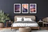 Poster da parete per soggiorno, camera da letto, tramonto Anteprima dell’immagine prodotto 2