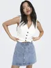 ONLY Jeansrock mit Knopfleiste und aufgesetzten Taschen Produktbild-Vorschau 15