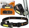 Vergionic 2333 LED + COB, 100lm + 180lm, 6500K, 4 in 1 nero Anteprima dell’immagine prodotto 10
