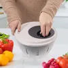 Orion | Salatschleuder - 4,5 l - Transparent/Grau - Produktbild-Vorschau 5