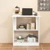 Faltbarer Wandschreibtisch, weiß, Schrank, Regal, moderner Produktbild-Vorschau 5