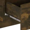 The Living Store Wand-Nachttische 2 Stk. Räuchereiche Produktbild-Vorschau 8