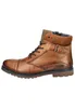 Bugatti Herren Schnürstiefeletten/ Boots Braun Glattleder  Produktbild-Vorschau 18