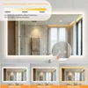 WISFOR LED Badspiegel 100x70 cm mit Beleuchtung Touch Produktbild-Vorschau 9