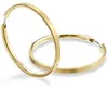 Boccia Titanium 0508-09 Damen Creolen Titan Gold Produktbild-Vorschau 1