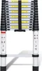 Jayseuw 3,8m Silber Teleskopleiter Aluleiter Stehleiter Produktbild-Vorschau 10
