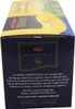 The image shows the side and top of a dark blue and yellow tea box. Produktbild-Vorschau
