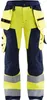 Blakläder Damen High Vis Bundhose mit Werkzeugtaschen 7156 Produktbild-Vorschau 1