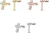 Ohrpiercing, Nasenpiercing 14 Karat Gold Labret mit Produktbild-Vorschau 2